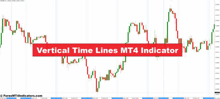 Vertical Time Lines MT4 Indicator