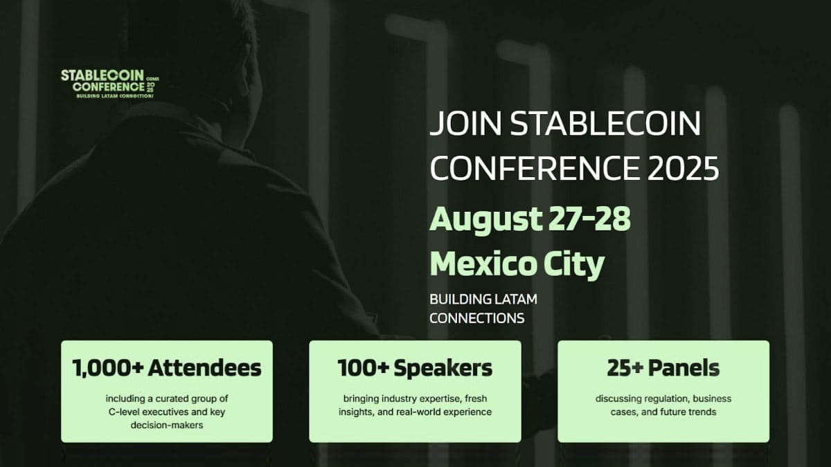 Mexico City to Host Latin America’s First Major Stablecoin Conference This August