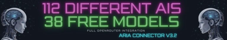 UPDATE: FULL INTEGRATION OF ARIA WITH FREE AIs
