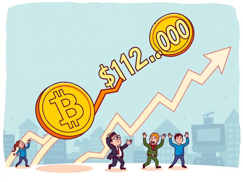 Bitcoin’s Price Rally: BTC Soars Past $112,000 with Remarkable Momentum