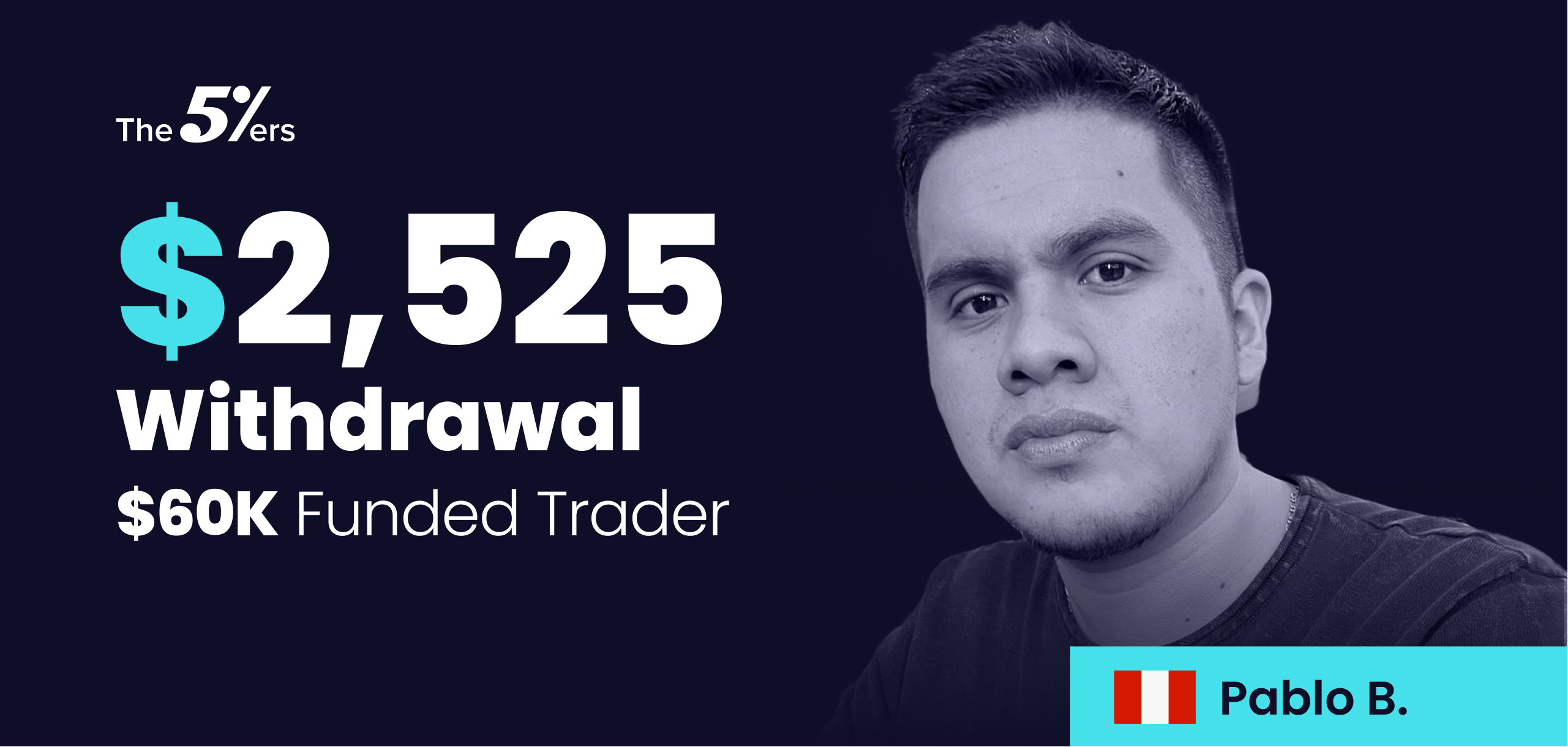 $60K Funded Trader Got Paid 3 Times and Withdrew $2,525