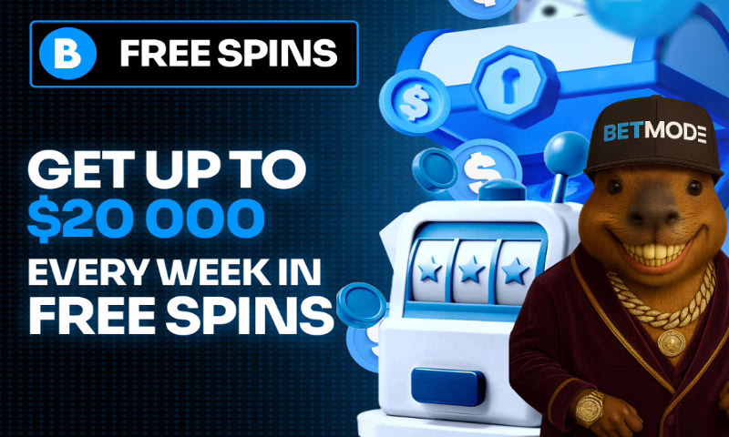 Betmode Weekly Free Spins: Up to 400 Spins Worth $50 Each! | BitcoinChaser