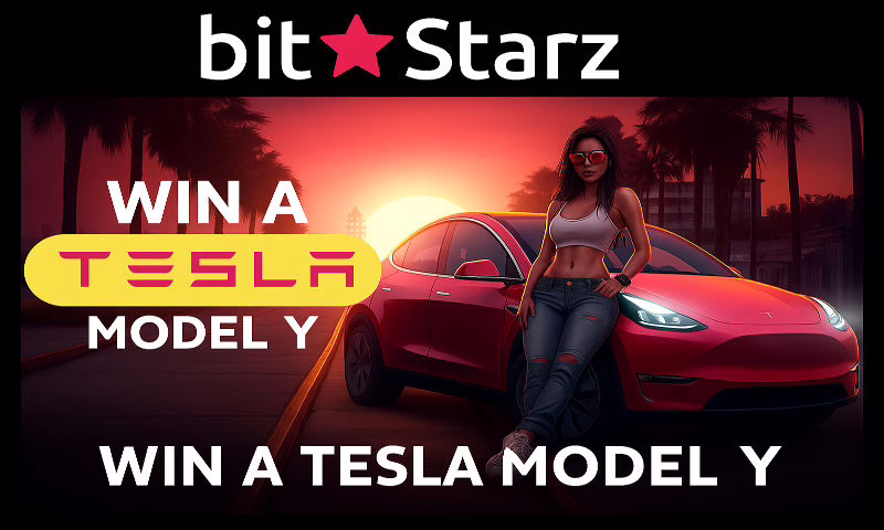 BitStarz Tesla Giveaway Returns: Win a Model Y or $50,000 Cash | BitcoinChaser