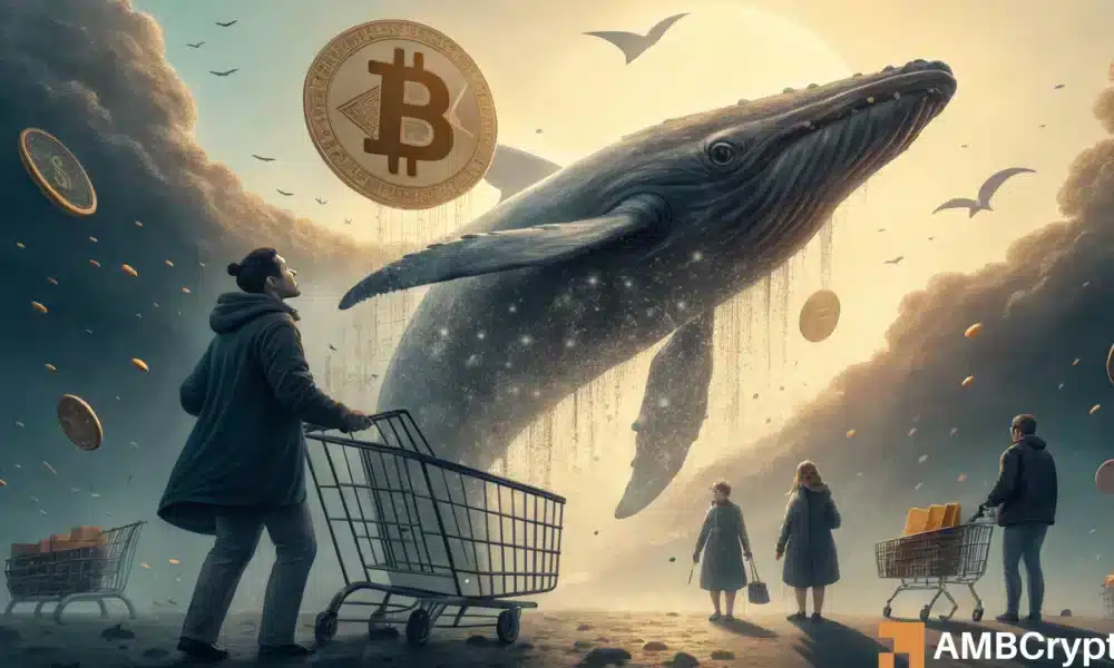 Bitcoin whales playing smart or playing you? $110K floor looks suspect