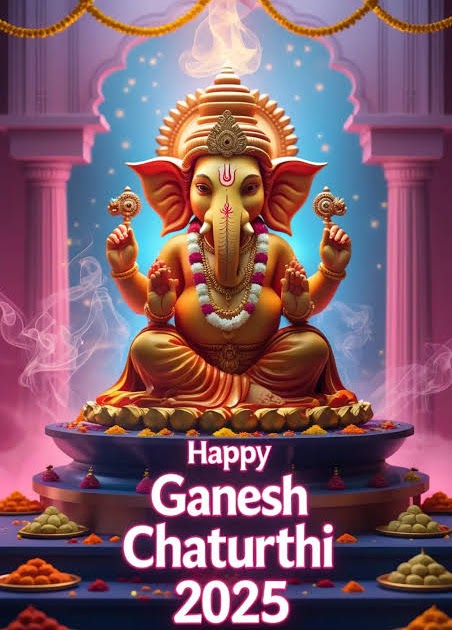 HAPPY GANESH CHATURTHI 2025