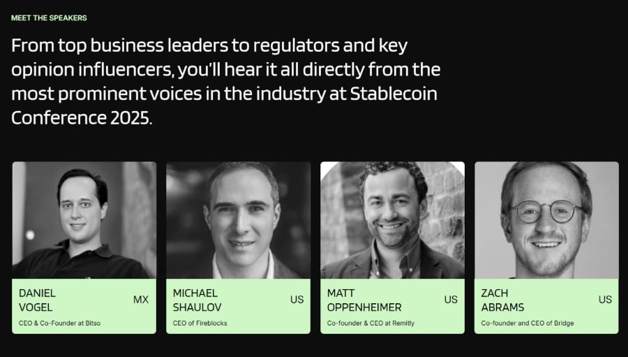 Mexico City Stablecoin Conference Speakers