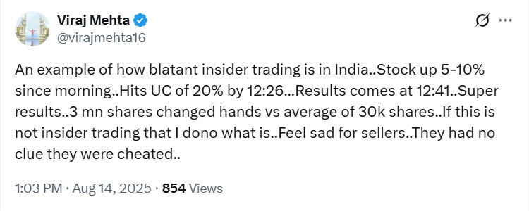 Rishabh: Running Ahead