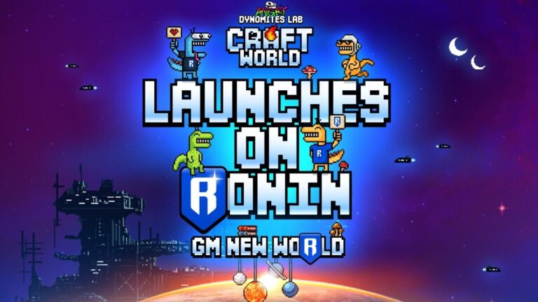 VOYA Games Launches Craft World on Ronin