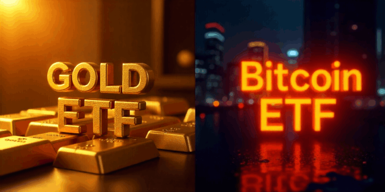 Welcher ETF macht dich reicher – Gold oder Bitcoin?
