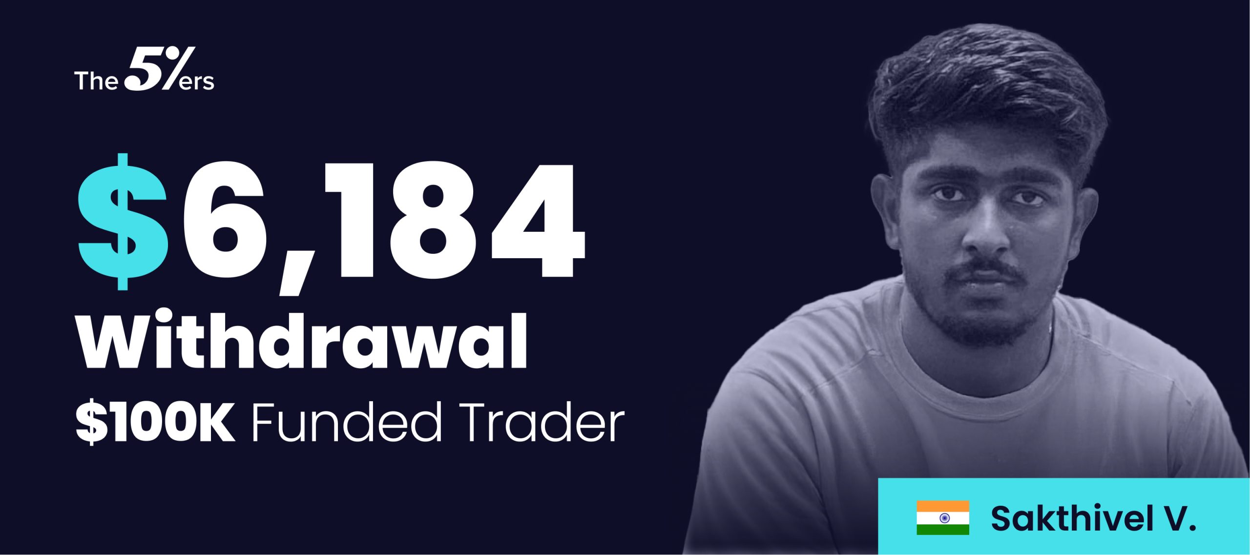 $100K Funded Trader Got Paid 5 Times and Withdrew $6,184