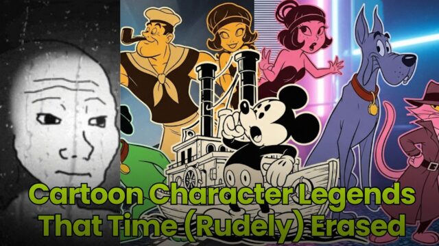 Cartoon Character Legends That Time (Rudely) Erased