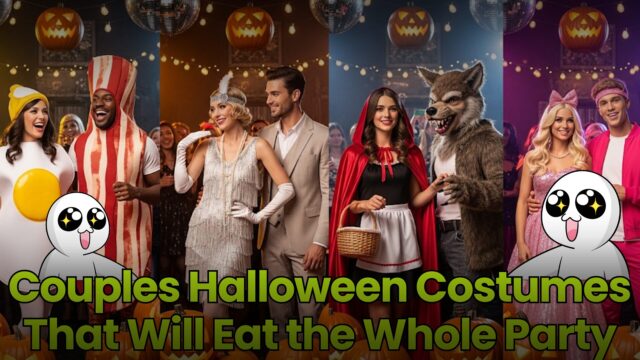 Couples Halloween Costumes That Will Eat the Whole Party