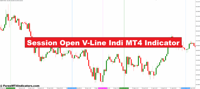 Session Open V-Line Indi MT4 Indicator