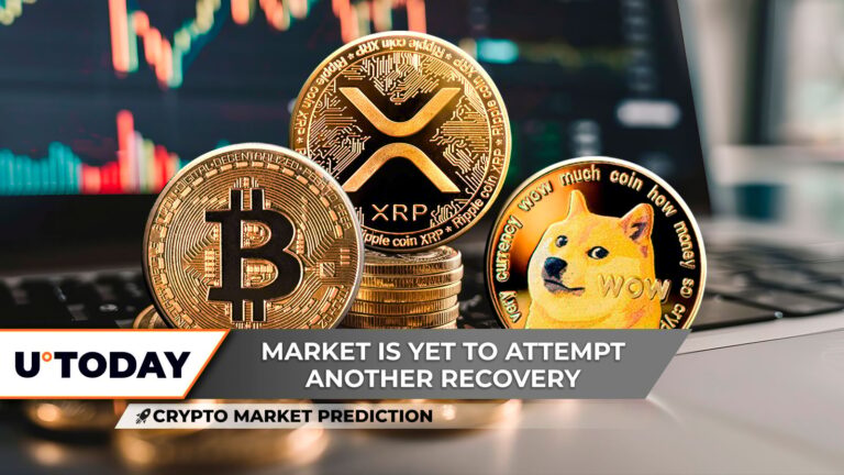 Crypto Market Prediction: Bitcoin Needs One Push for $150,000, XRP Lost $3 Again, Dogecoin (DOGE) Biggest $0.30 Crash From July - U.Today