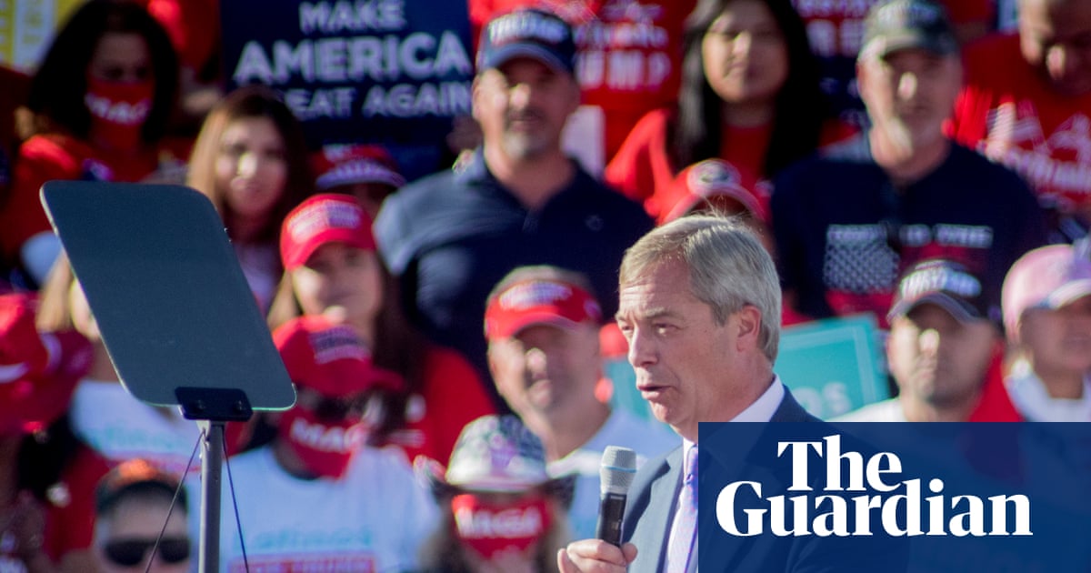 Nigel Farage admits breaching parliamentary rules over Trump event