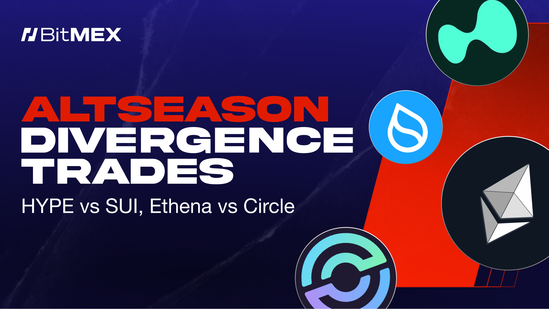 Altseason Divergence Trades: HYPE vs SUI, Ethena vs Circle | BitMEX Blog