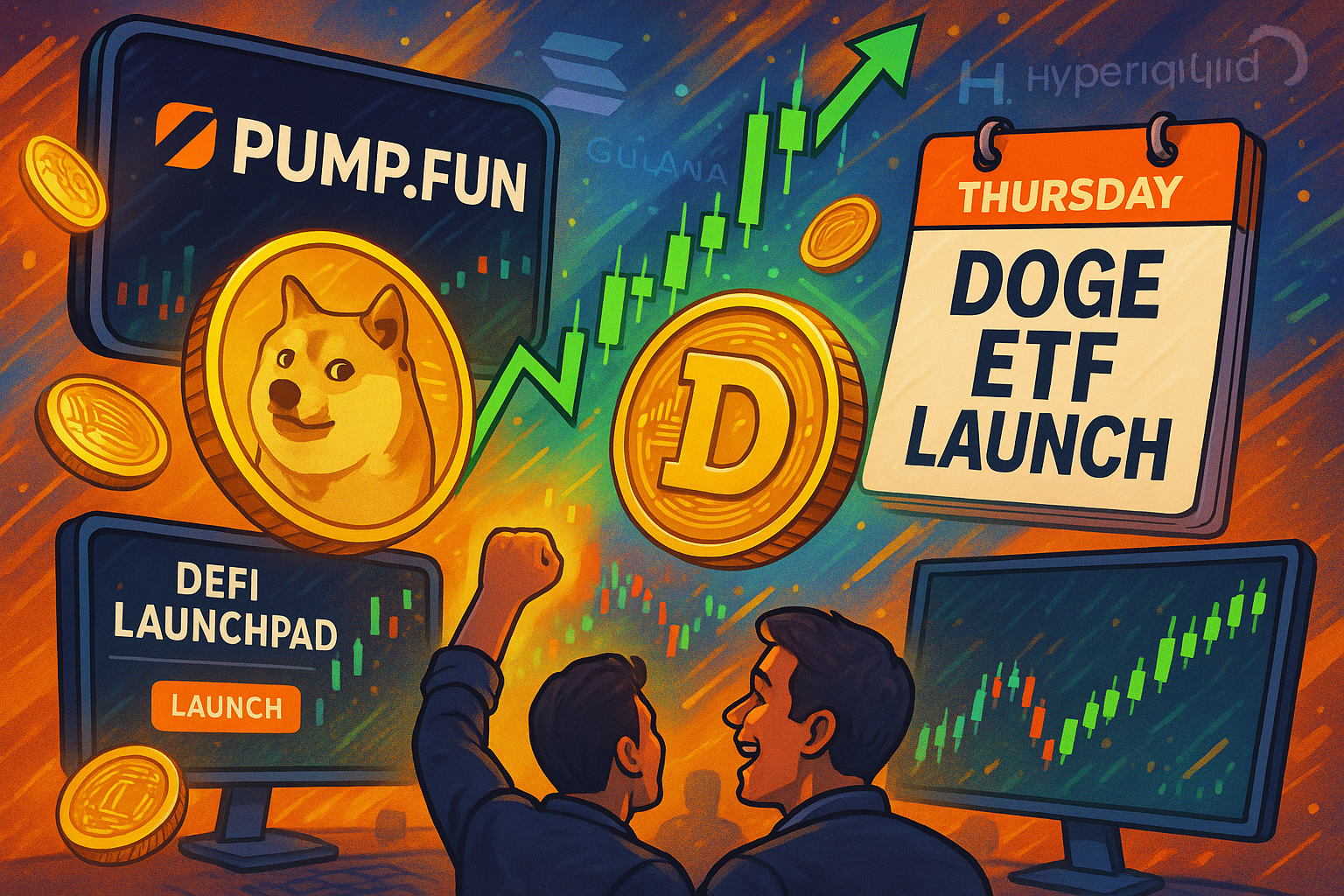 Memecoin news: Pump.fun flips Hyperliquid in revenue, DOGE ETF expected this week – CoinJournal