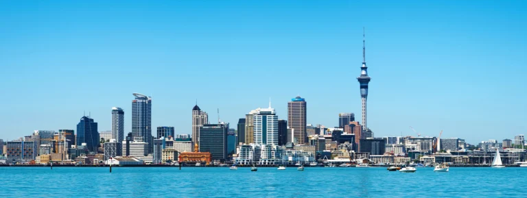 New Zealand skyline