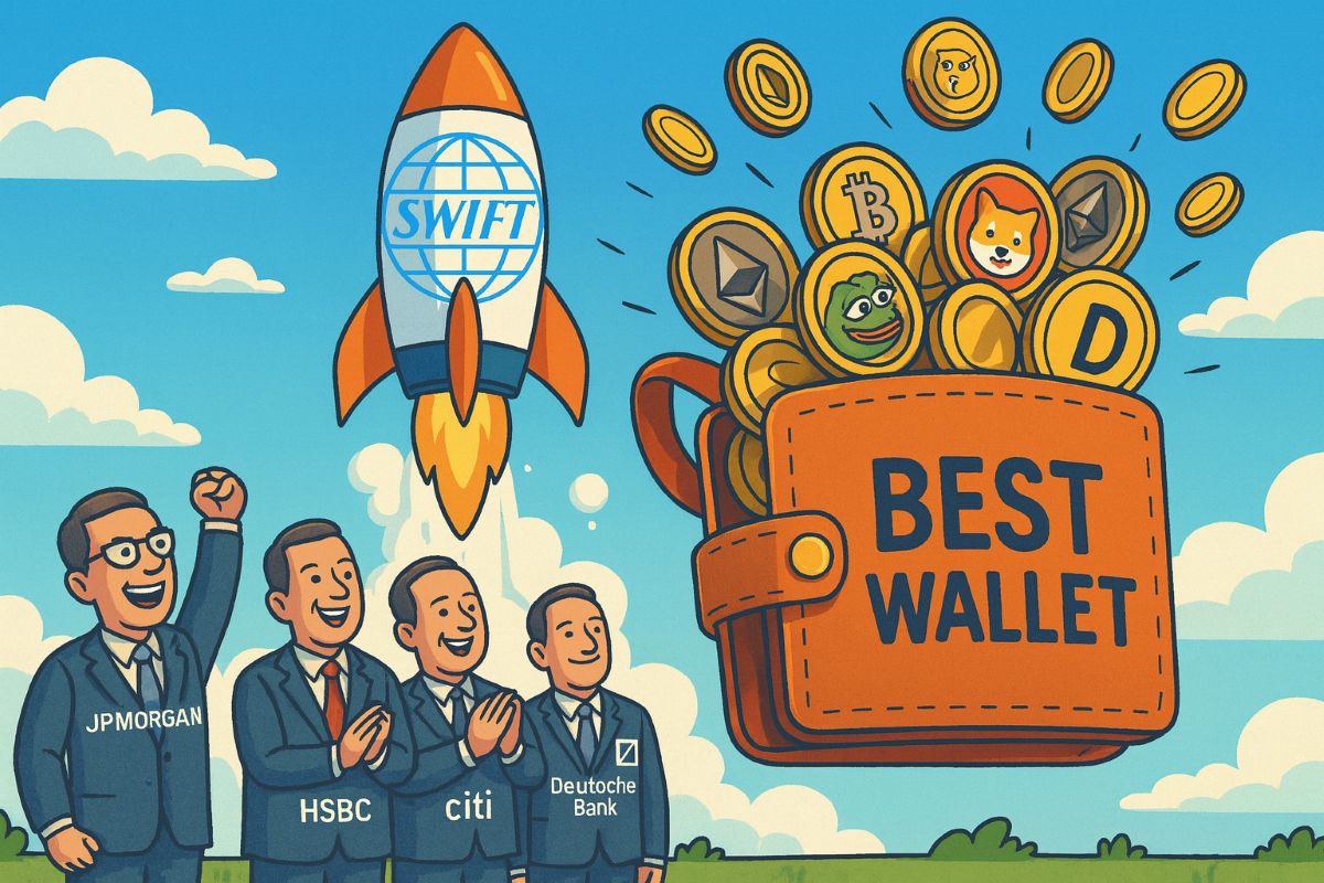 Payment Giant SWIFT Turns to Blockchain, Benefits Tools like Best Wallet