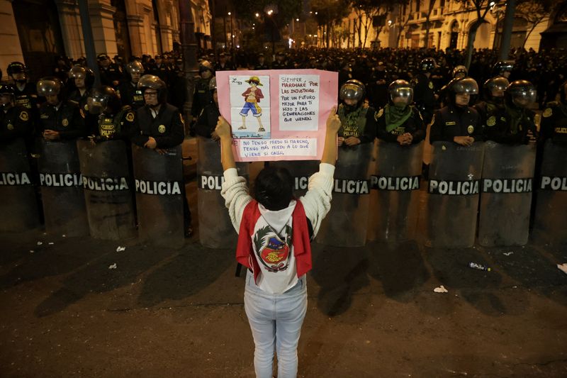 Peru's Gen Z rallies against President Boluarte, protesting over pensions and corruption