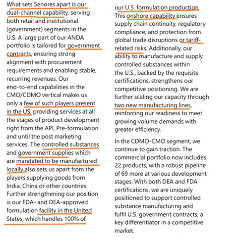 Senores: Make in America