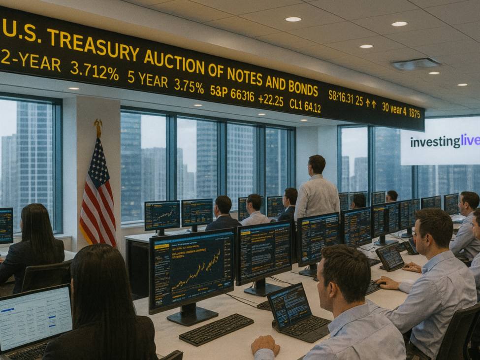 The US treasury auctions off $22 billion of 30 year bonds at a high yield of 4.651% | investingLive