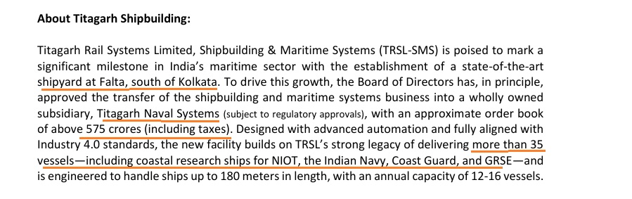 Titagarh: Not Just Railways