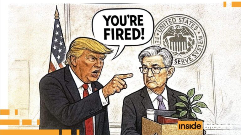 Trump Takes Aim At Fed Chair Jerome Powell With "You're Fired" Cartoon, Sparking Speculations