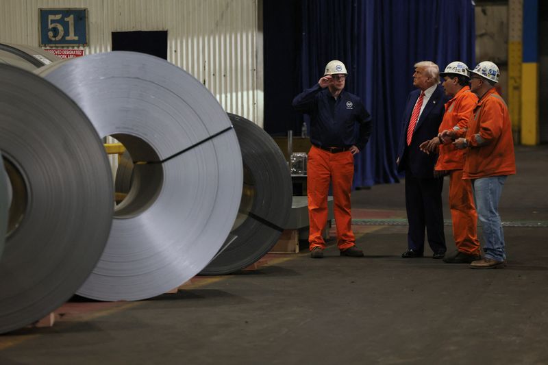 Trump invokes ’golden share’ to block U.S. Steel plans for Illinois plant, WSJ reports