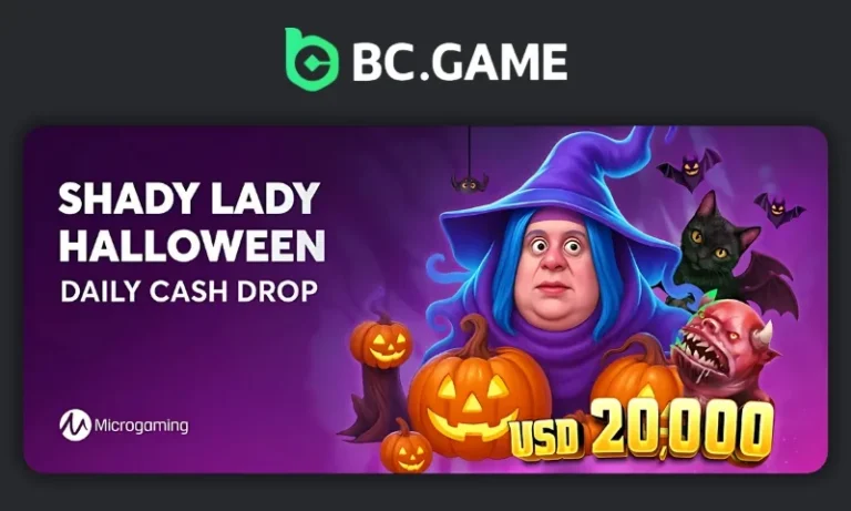 BC.Game Launches Shady Lady $20K Halloween Cash Drop | BitcoinChaser