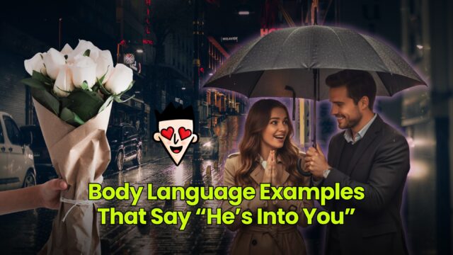 Body Language Examples That Say “He’s Into You”