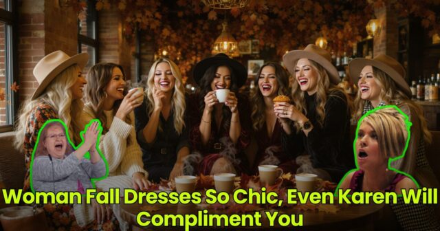 Woman Fall Dresses So Chic, Even Karen Will Compliment You