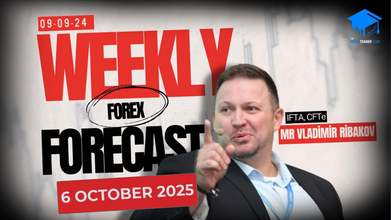 Forex Weekly Forecast (October 6, 2025) – EUR/USD, GBP/USD, Gold & Bitcoin Outlook