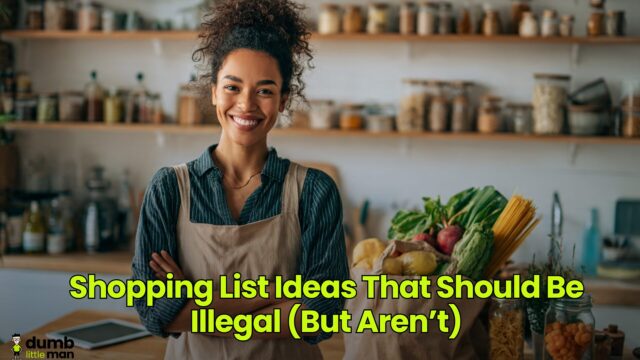 Shopping List Ideas That Should Be Illegal (But Aren’t)