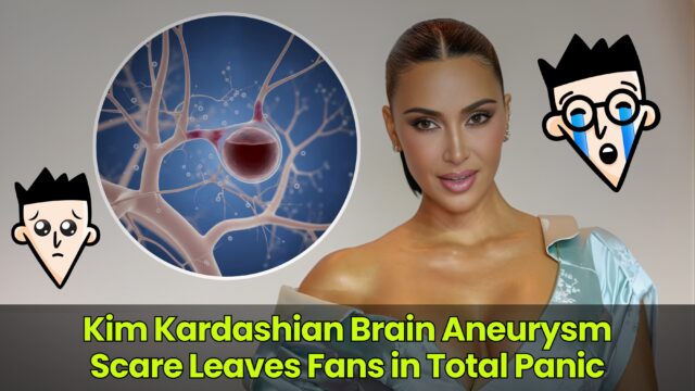Kim Kardashian Brain Aneurysm Scare Leaves Fans in Total Panic