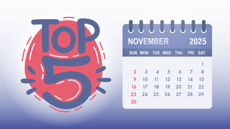 Top 5 Kryptos, die man im November 2025 kaufen sollte