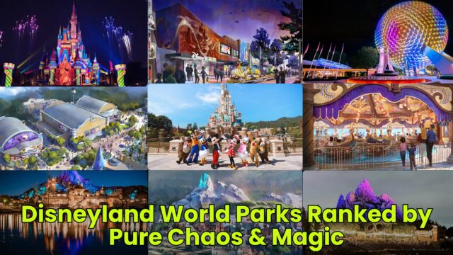 Disneyland World Parks Ranked by Pure Chaos & Magic