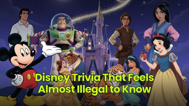 Disney Trivia That Feels Almost Illegal to Know