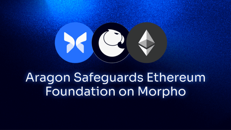 Aragon Guardians Secure DeFi Assets on Morpho for the Ethereum Foundation