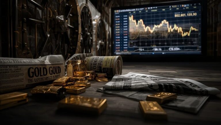 Gold Drops 5% as Silver Shortage Exposes Physical Metal Crisis