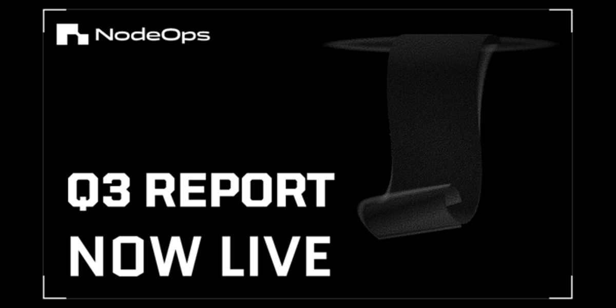 NodeOps Q3 2025 Report Highlights Explosive Growth