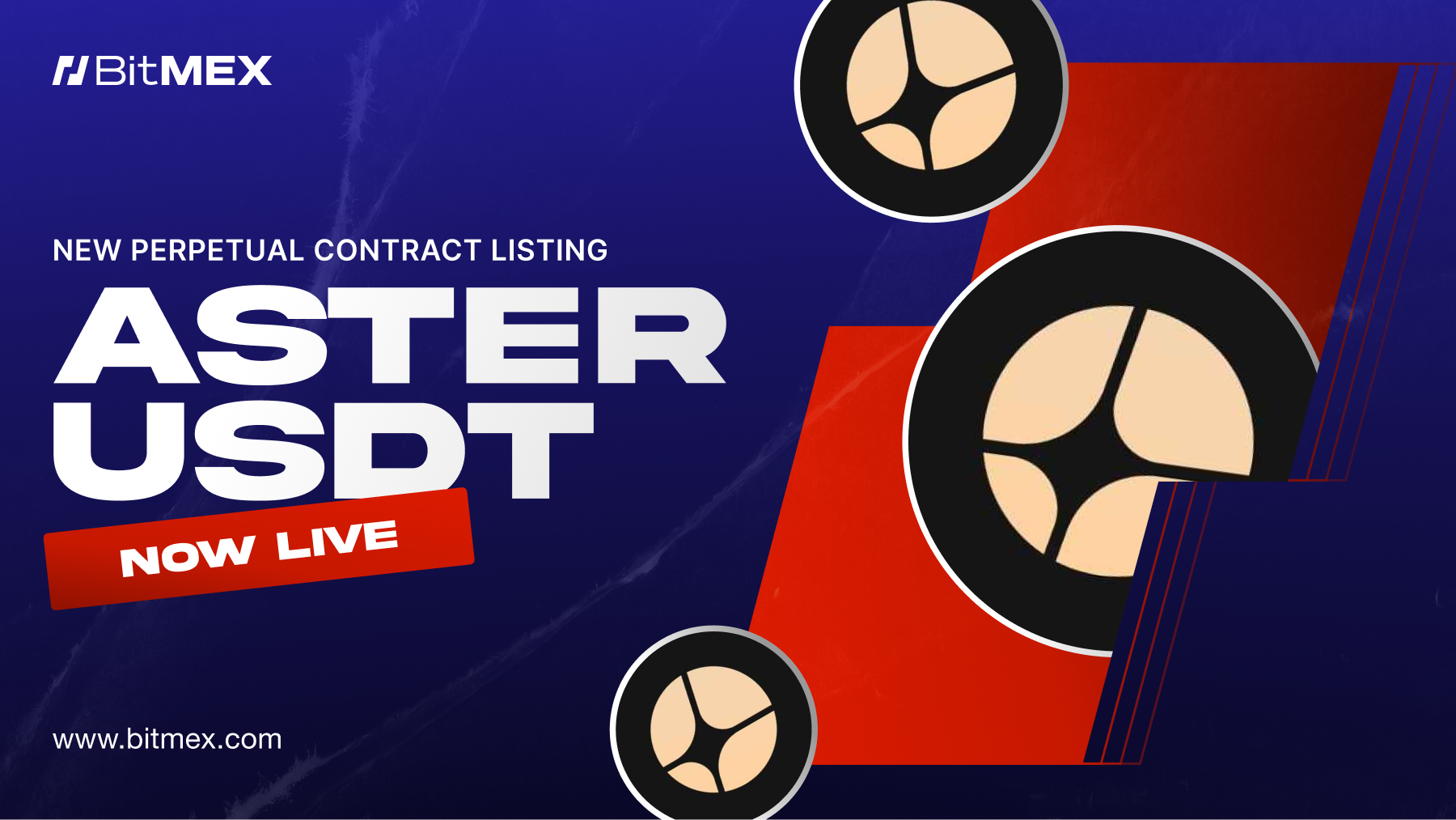 Now Live: ASTERUSDT Perpetual Swap Listing With Up to 50x Leverage | BitMEX Blog