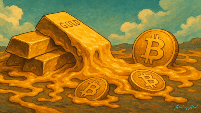 Gold Drops: What It Means for Bitcoin and the Markets - Airdrop Alert
