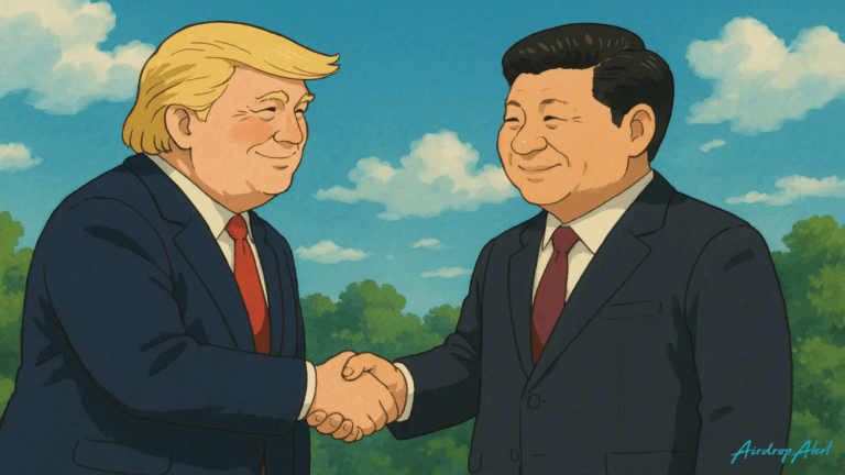 Trump and Xi Meet in South Korea Amid Tariff Talks and Crypto Volatility - Airdrop Alert