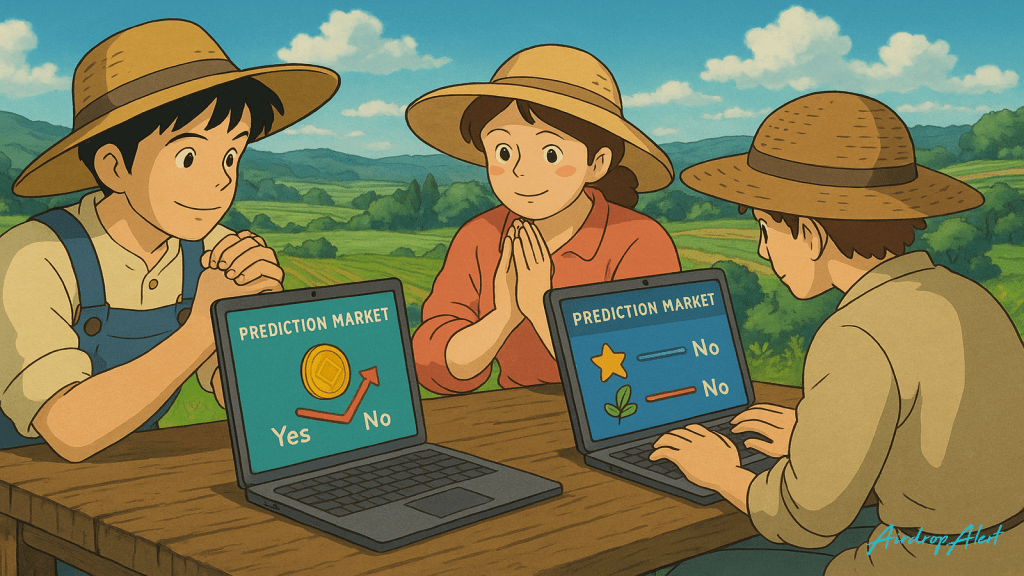 The Farming Race for Prediction Market Airdrops - Airdrop Alert