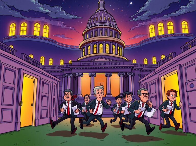 Critical Vote: US House Races to End Government Shutdown Wednesday Night