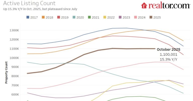 Part 1: Current State of the Housing Market; Overview for mid-November 2025