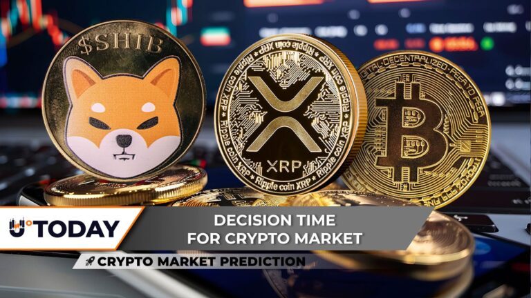 Crypto Market Prediction: Is Shiba Inu (SHIB) Bull Market Starting? XRP Downtrend Canceled on ETF Craze, Bitcoin (BTC) Loses $1.63 Billion, But Price Bounces - U.Today