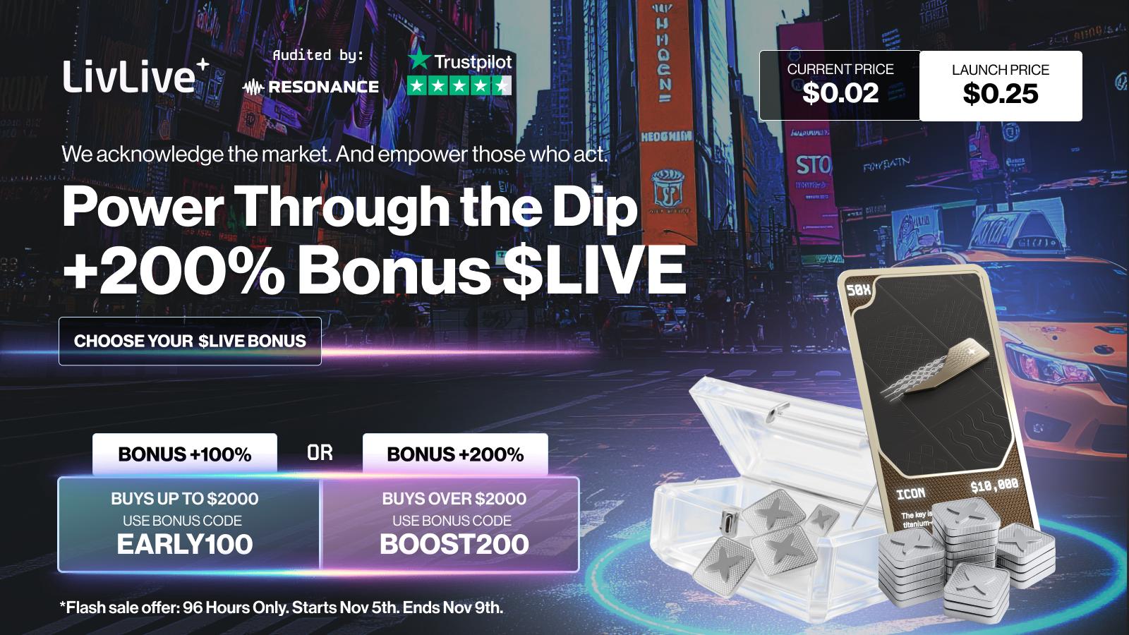 LivLive ($LIVE) Competes With XRP for Best Crypto to Buy Now in 2025 as Massive Presale Bonus Runs Out