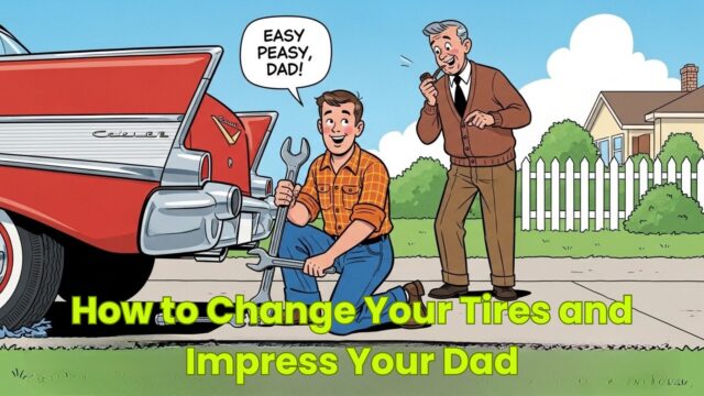 How to Change Your Tires and Impress Your Dad
